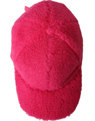 Dolce & Gabbana Pink Fleece Plush Baseball Hat Men -   -  Dolce & Gabbana.