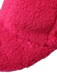 Dolce & Gabbana Pink Fleece Plush Baseball Hat Men -   -  Dolce & Gabbana.
