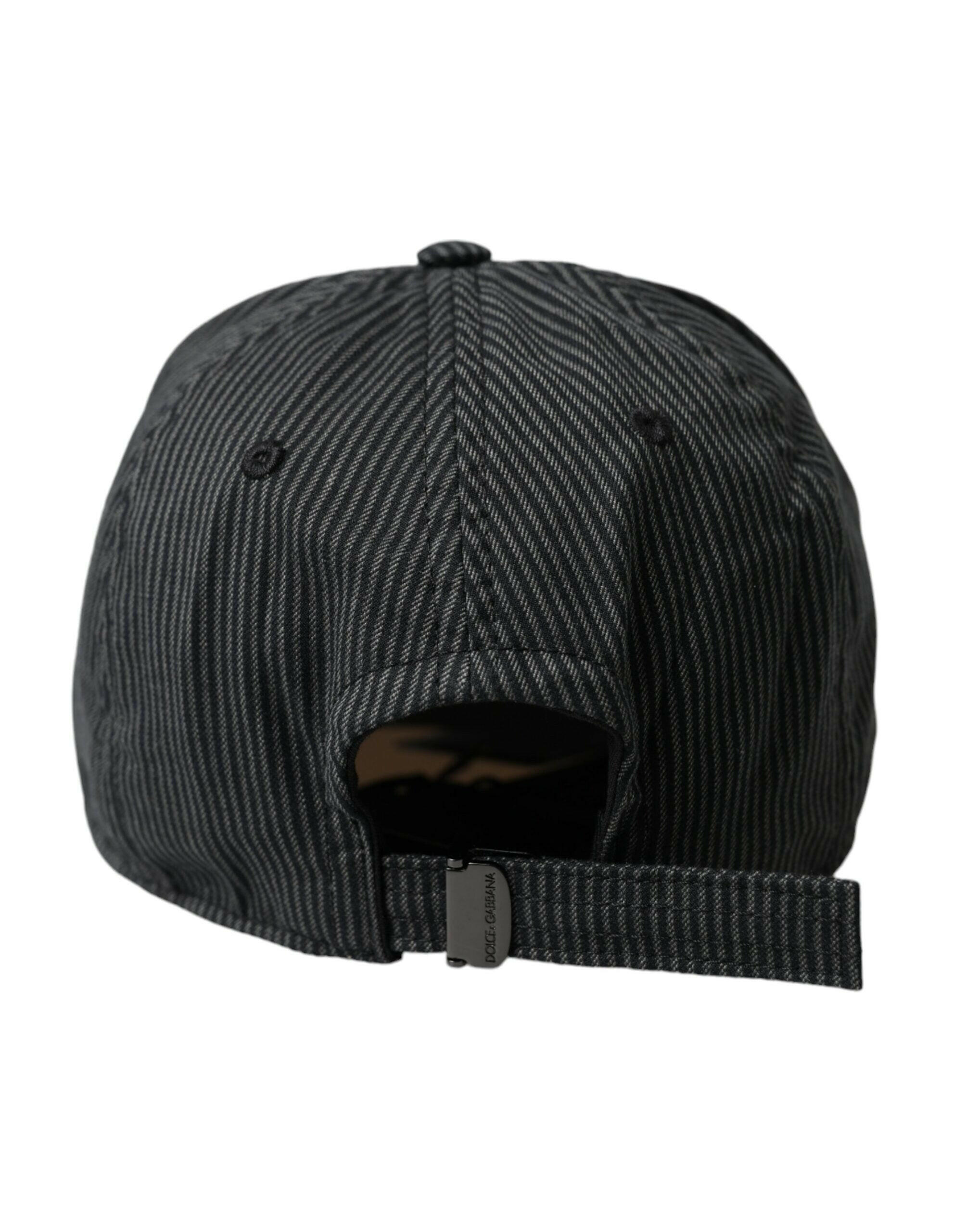 Dolce & Gabbana Black Cotton Embellished Baseball Hat Men -   -  Dolce & Gabbana. Dolce & Gabbana Black Cotton Embellished Baseball Hat Men -   -  Dolce & Gabbana.