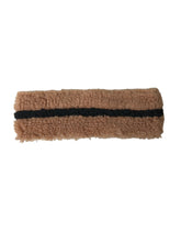 Dolce & Gabbana Brown Black Fleece Wool Head Band Hat Men -   -  Dolce & Gabbana.
