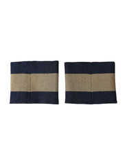 Dolce & Gabbana Black Gold Logo Star 84 Viscose Wristband -   -  Dolce & Gabbana.