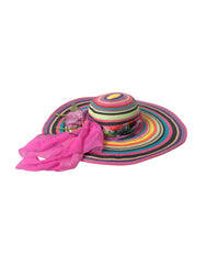 Dolce & Gabbana Multicolor Fantasy Wide Brim Floppy Hat -   -  Dolce & Gabbana.
