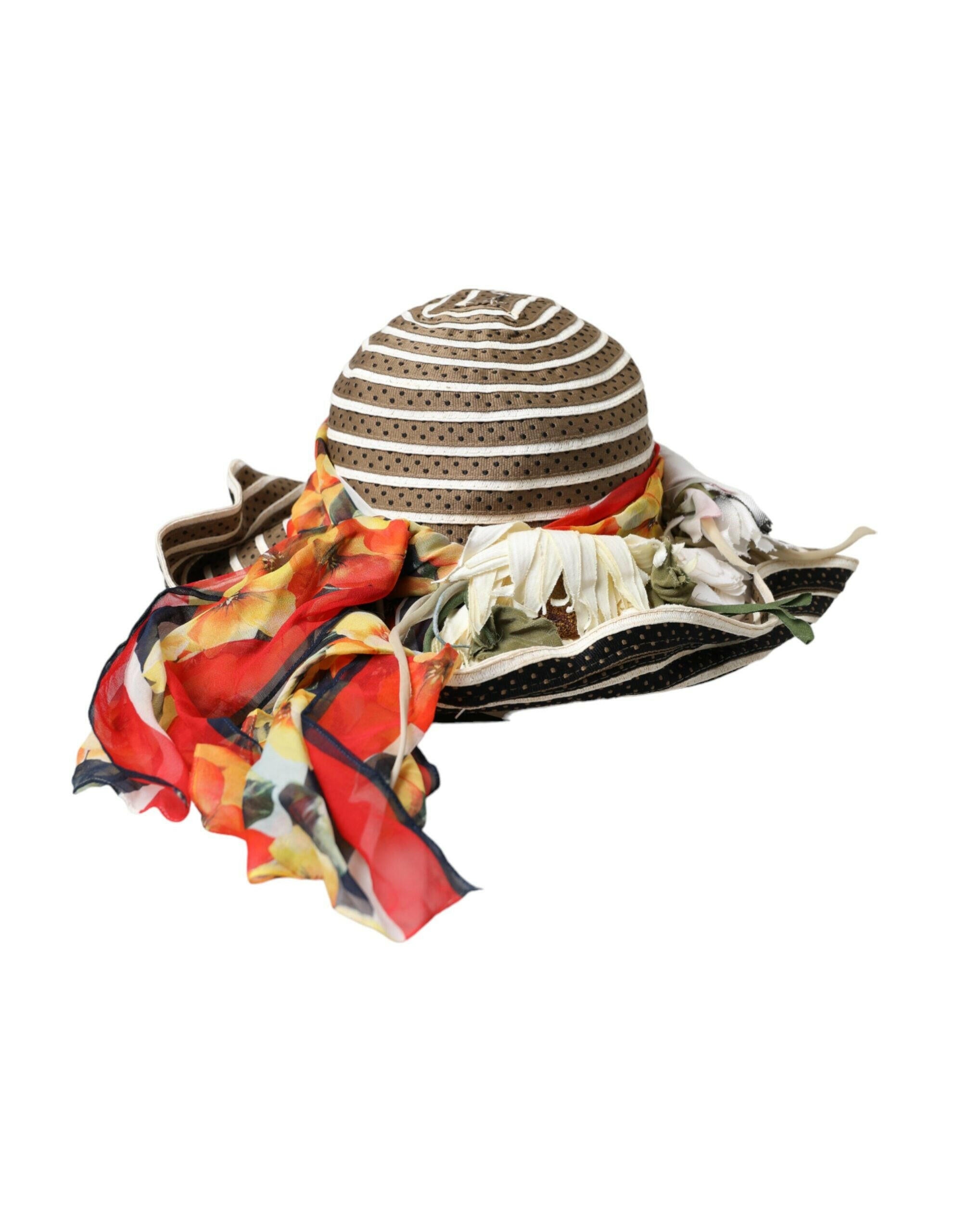 Dolce & Gabbana Multicolor Fantasy Wide Brim Floppy Hat -   -  Dolce & Gabbana. Dolce & Gabbana Multicolor Fantasy Wide Brim Floppy Hat -   -  Dolce & Gabbana.
