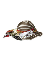 Dolce & Gabbana Multicolor Fantasy Wide Brim Floppy Hat -   -  Dolce & Gabbana.