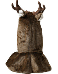 Dolce & Gabbana Brown Deer Faux Fur Whole Head Hat -   -  Dolce & Gabbana.