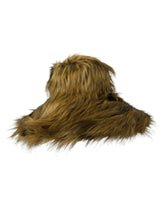 Dolce & Gabbana Brown Modacrylic Faux Fur Bucket Hat -   -  Dolce & Gabbana.
