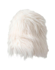 Dolce & Gabbana White Acrylic Fur Womens Bucket Hat -   -  Dolce & Gabbana.