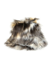 Dolce & Gabbana Multicolor Acrylic Fur Women Bucket Hat -   -  Dolce & Gabbana.