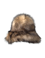 Dolce & Gabbana Brown Faux Fur Modacrylic Fedora Hat -   -  Dolce & Gabbana.