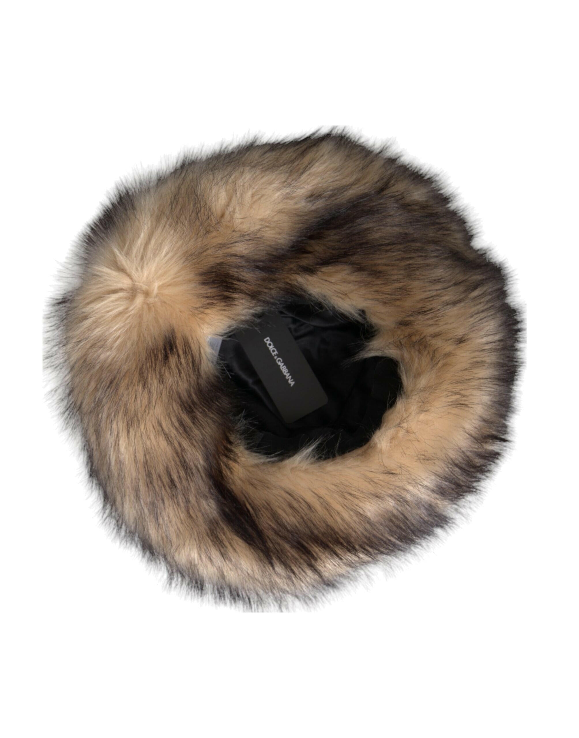 Dolce & Gabbana Brown Faux Fur Modacrylic Fedora Hat -   -  Dolce & Gabbana. Dolce & Gabbana Brown Faux Fur Modacrylic Fedora Hat -   -  Dolce & Gabbana.