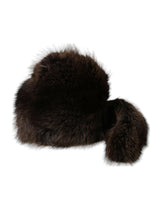Dolce & Gabbana Women Brown Raccoon Fur Bucket Hat -   -  Dolce & Gabbana.