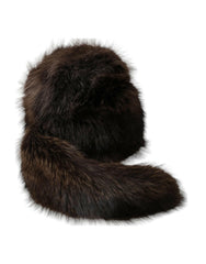 Dolce & Gabbana Women Brown Raccoon Fur Bucket Hat -   -  Dolce & Gabbana.