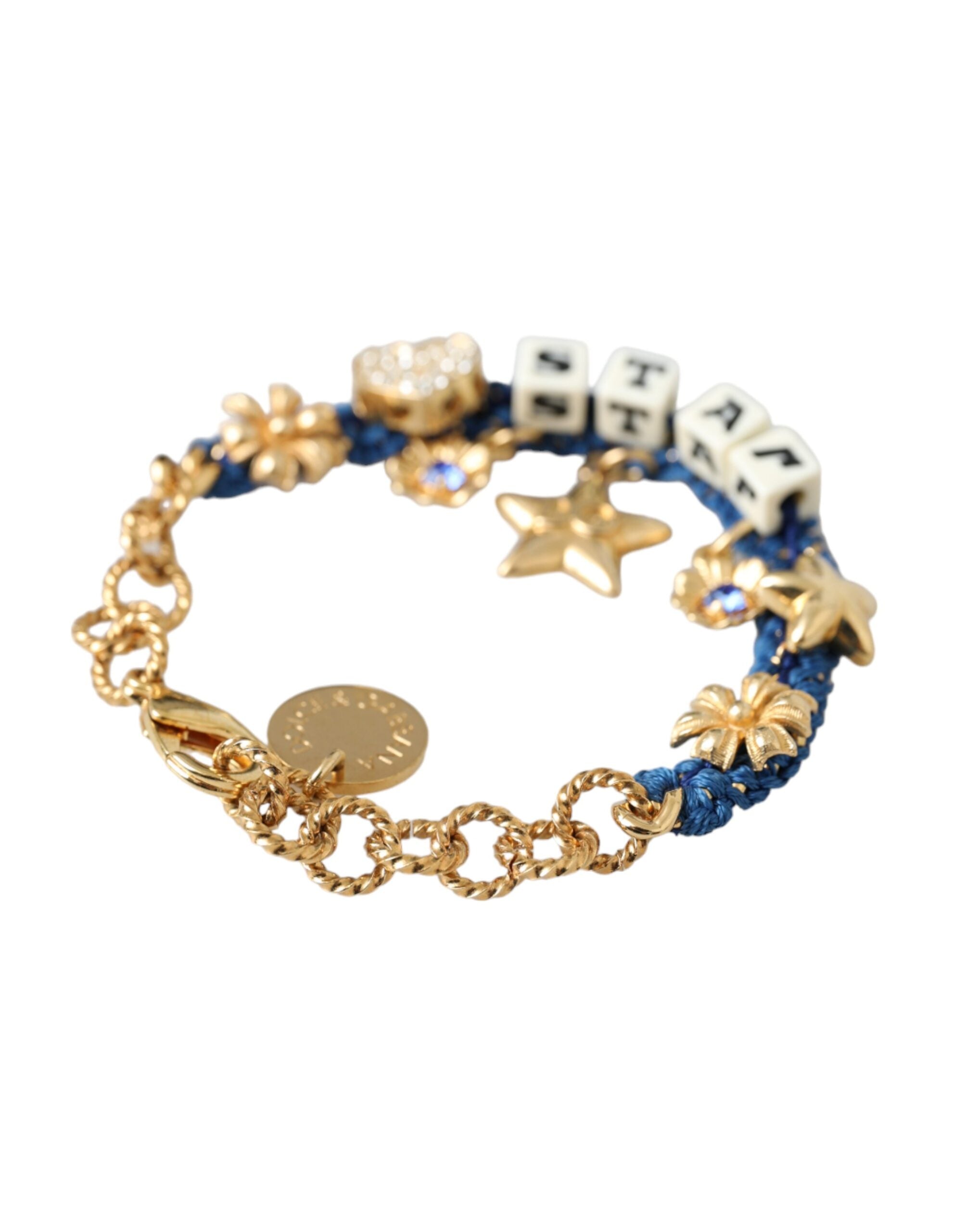 Dolce & Gabbana Gold Tone Brass Chain Star Fashion Bracelet -   -  Dolce & Gabbana. Dolce & Gabbana Gold Tone Brass Chain Star Fashion Bracelet -   -  Dolce & Gabbana.
