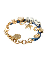 Dolce & Gabbana Gold Tone Brass Chain Star Fashion Bracelet -   -  Dolce & Gabbana.