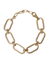 Dolce & Gabbana Gold Tone Brass Large Link Chain Jewelry Necklace -   -  Dolce & Gabbana.