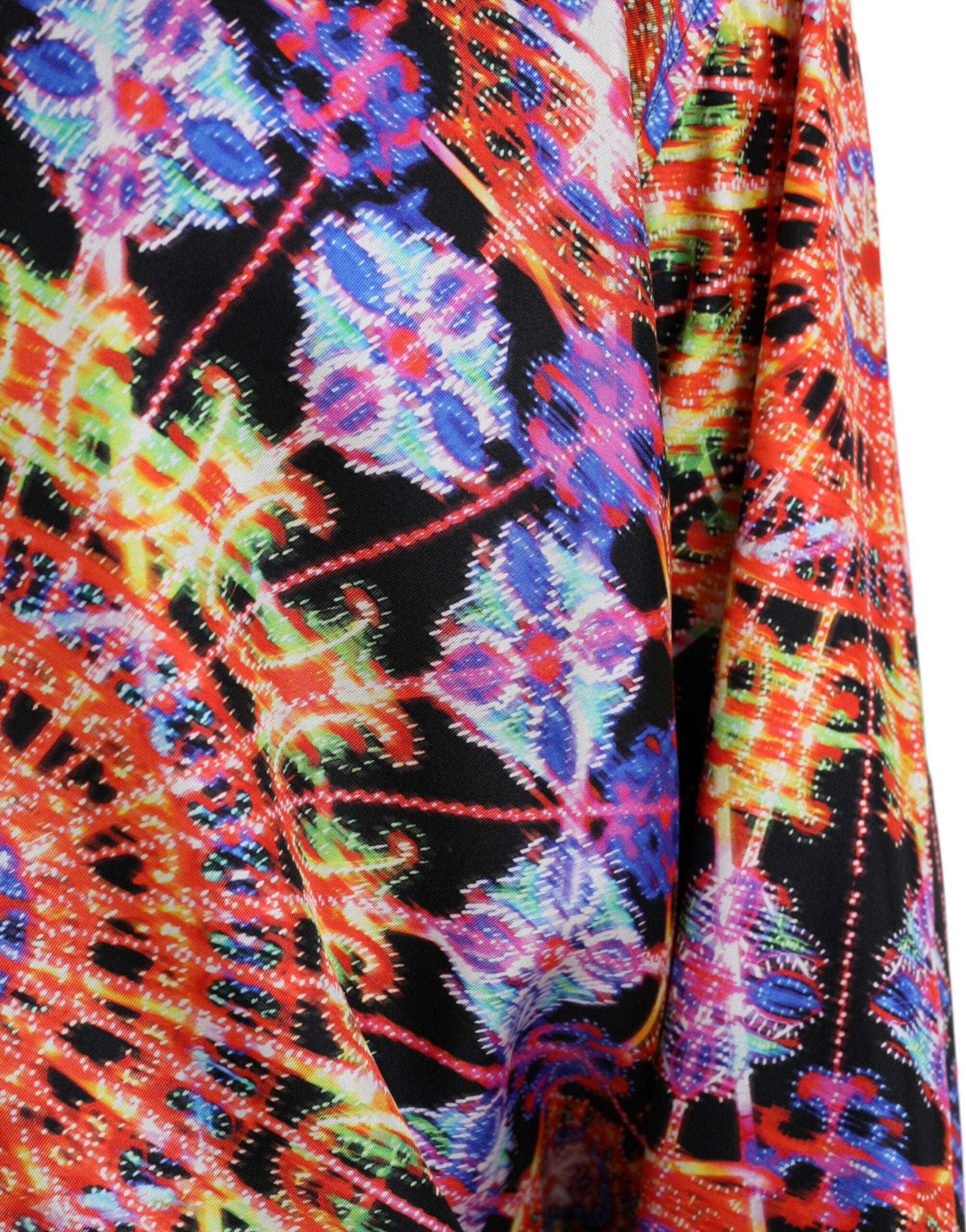 Dolce & Gabbana Multicolor Luminarie Silk Men Casual Shirt -   -  Dolce & Gabbana. Dolce & Gabbana Multicolor Luminarie Silk Men Casual Shirt -   -  Dolce & Gabbana.