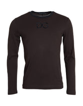 Dolce & Gabbana Brown DG Logo Crewneck Pullover Sweater -   -  Dolce & Gabbana.