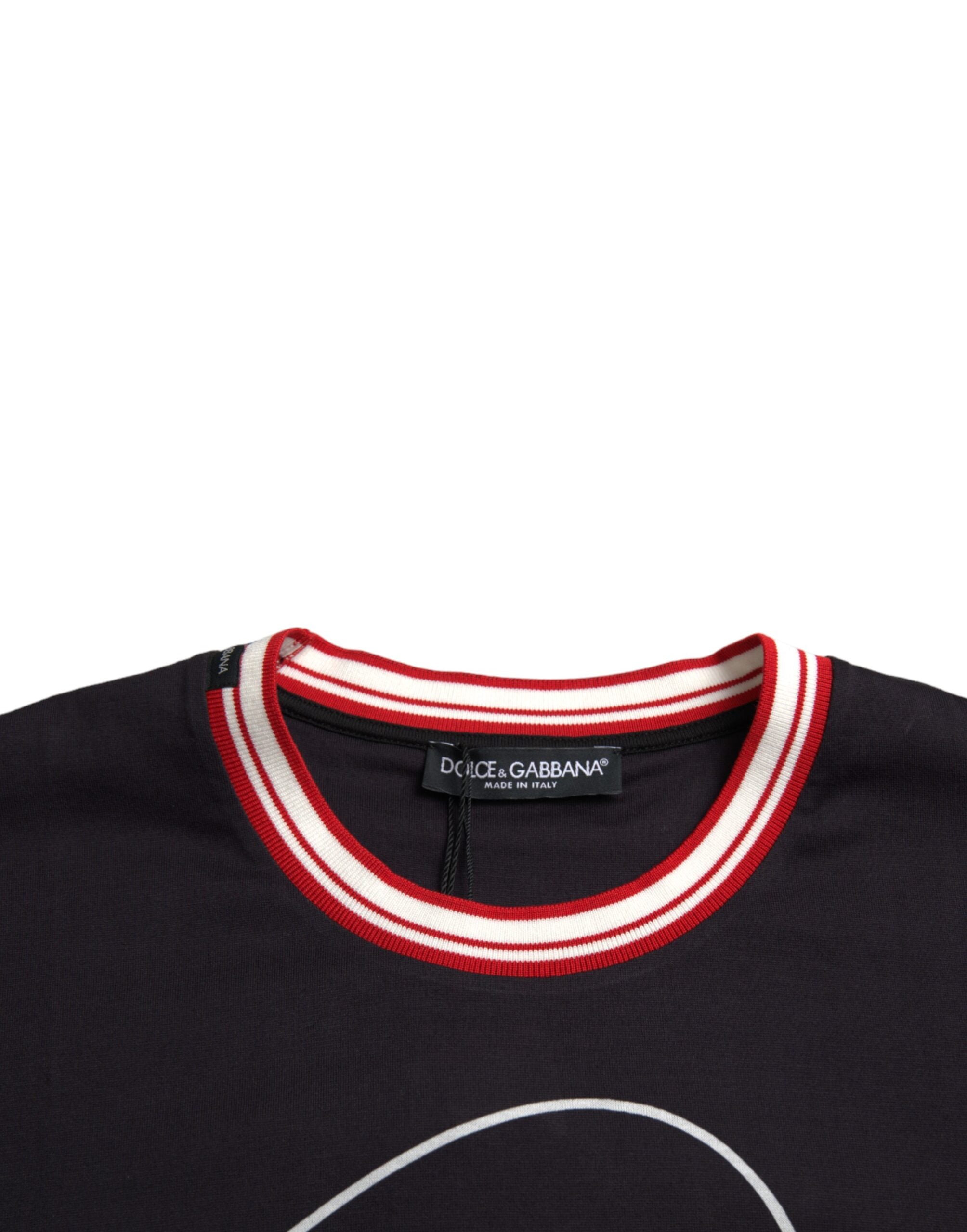 Dolce & Gabbana Black Cotton 2019 Year of the Pig T-shirt -   -  Dolce & Gabbana. Dolce & Gabbana Black Cotton 2019 Year of the Pig T-shirt -   -  Dolce & Gabbana.