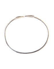 Nialaya Arrow Crystal 925 Silver Bangle Bracelet Women -   -  Nialaya.