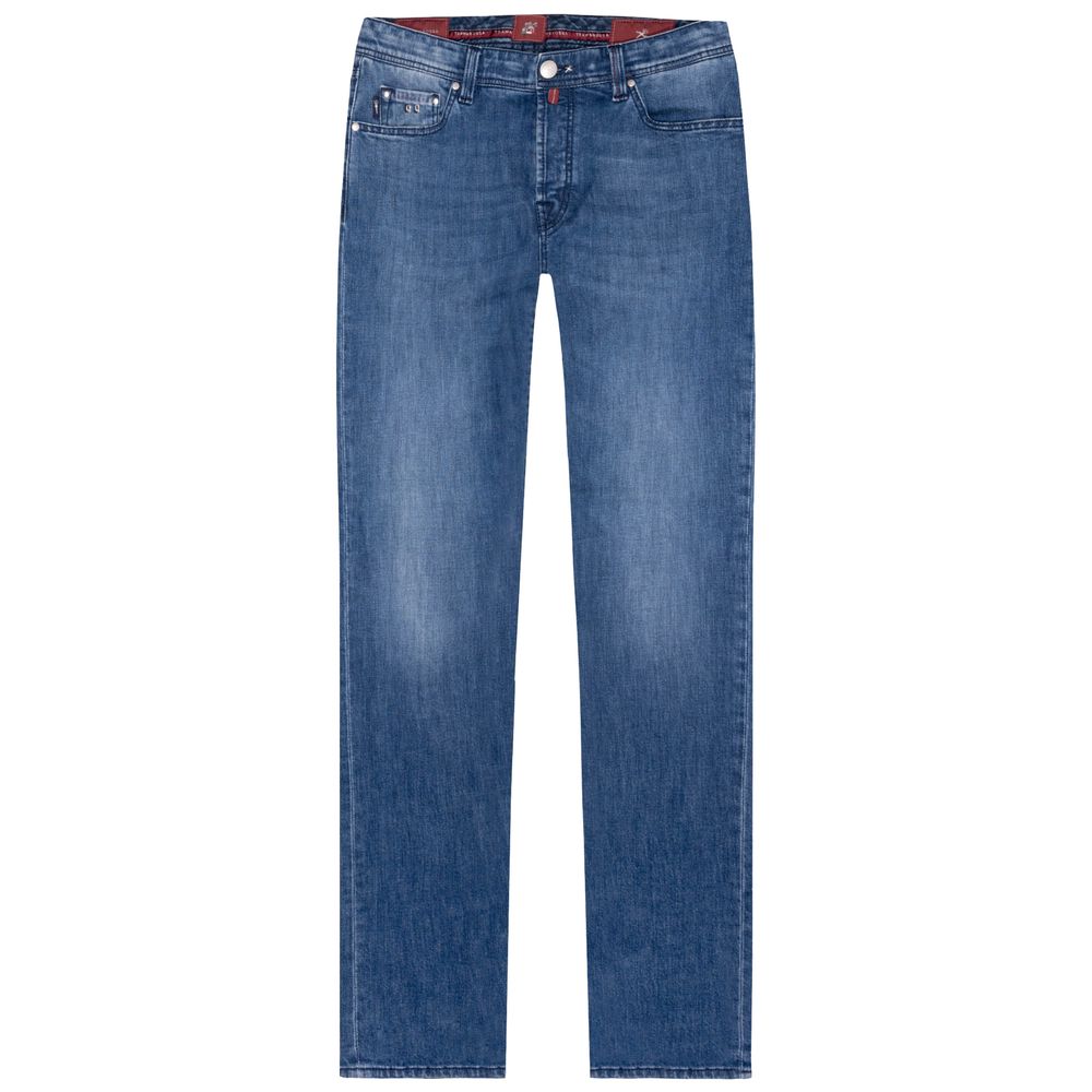 Tramarossa Blue Cotton Mens Jeans -   -  Tramarossa.