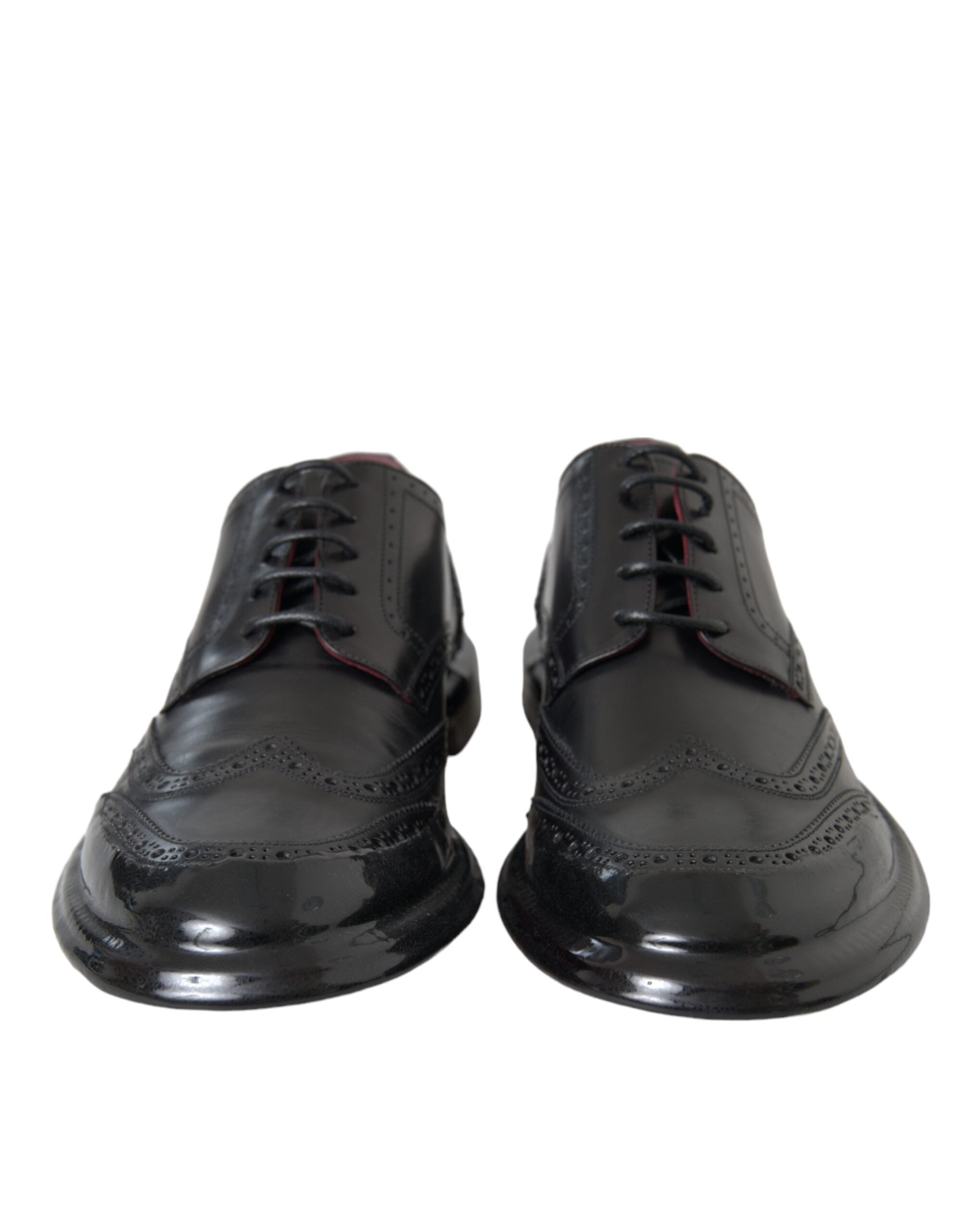Dolce & Gabbana Black Leather Oxford Wingtip Formal Men Shoes -   -  Dolce & Gabbana. Dolce & Gabbana Black Leather Oxford Wingtip Formal Men Shoes -   -  Dolce & Gabbana.
