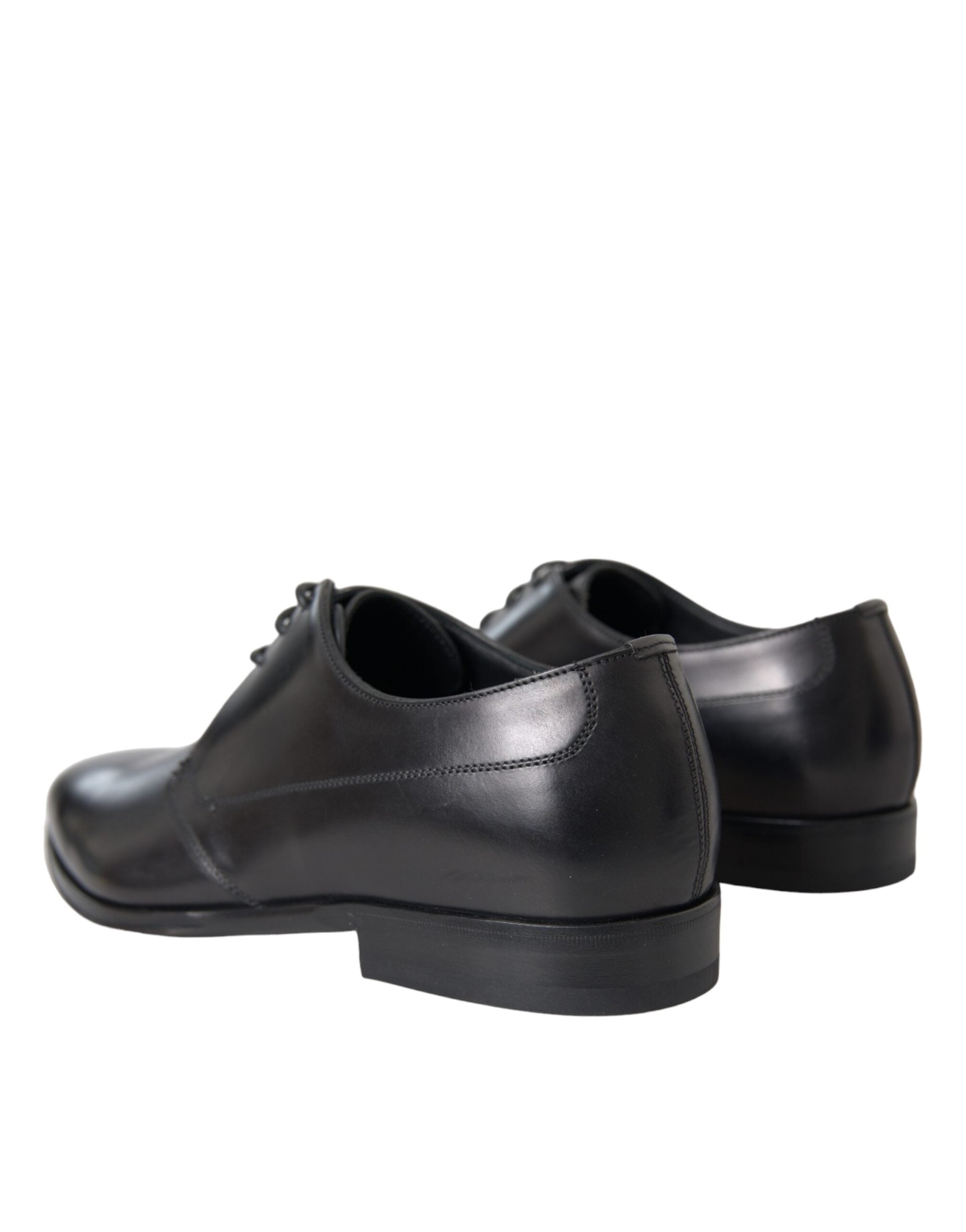 Dolce & Gabbana Black Leather Derby Formal Dress Men Shoes -   -  Dolce & Gabbana. Dolce & Gabbana Black Leather Derby Formal Dress Men Shoes -   -  Dolce & Gabbana.