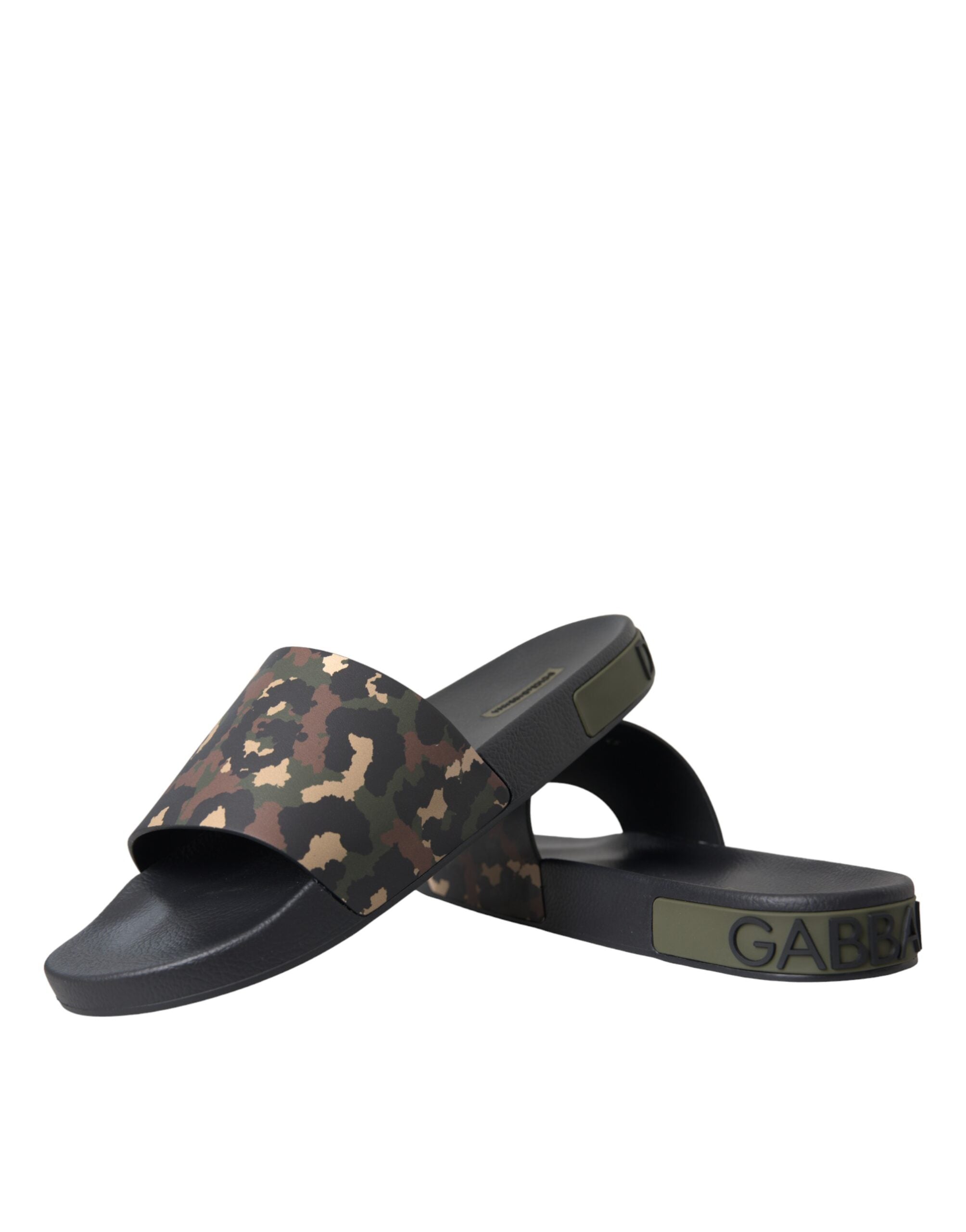 Dolce & Gabbana Multicolor Camouflage Leather Beachwear Men Shoes -   -  Dolce & Gabbana. Dolce & Gabbana Multicolor Camouflage Leather Beachwear Men Shoes -   -  Dolce & Gabbana.