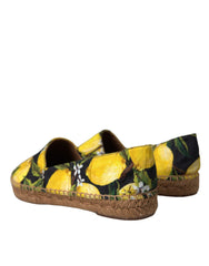 Dolce & Gabbana Multicolor Lemon Slip On Espadrilles Shoes -   -  Dolce & Gabbana.
