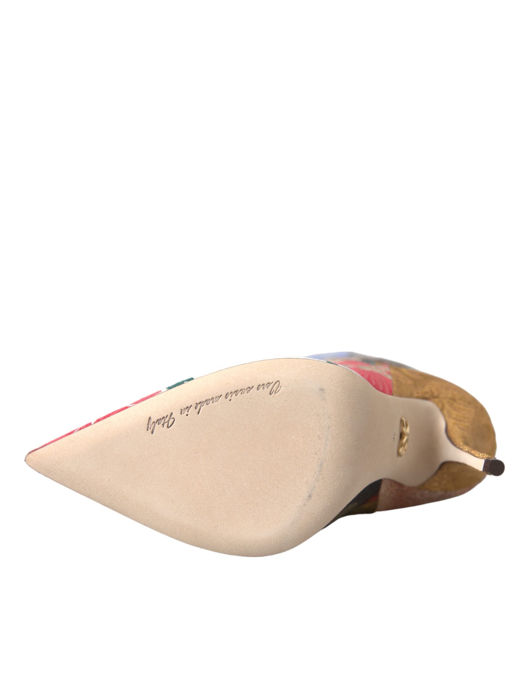 Dolce & Gabbana Multicolor Patchwork Print Heeled Boots Shoes -   -  Dolce & Gabbana. Dolce & Gabbana Multicolor Patchwork Print Heeled Boots Shoes -   -  Dolce & Gabbana.