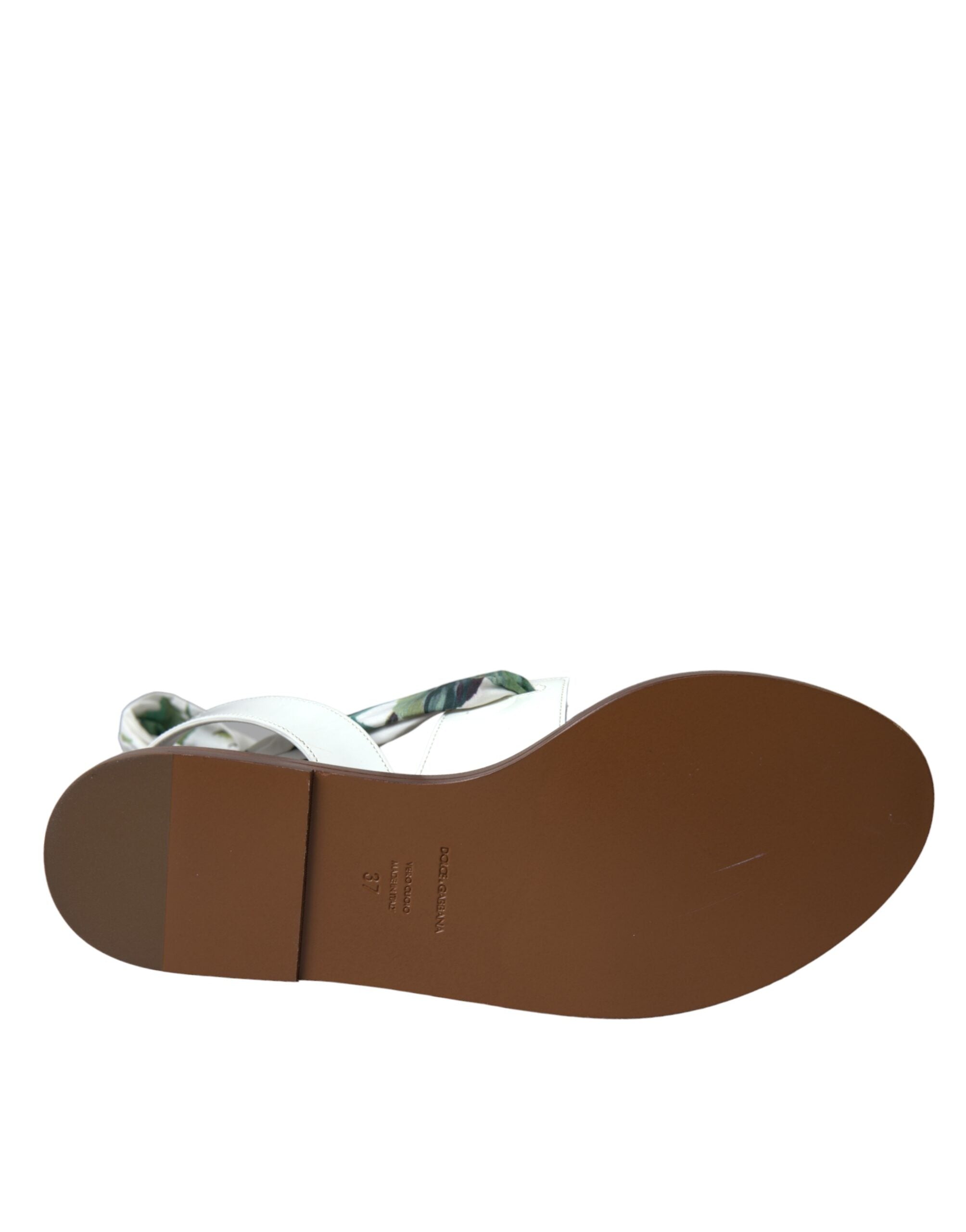 Dolce & Gabbana Multicolor Floral Print Ankle Wrap Sandals Shoes -   -  Dolce & Gabbana. Dolce & Gabbana Multicolor Floral Print Ankle Wrap Sandals Shoes -   -  Dolce & Gabbana.