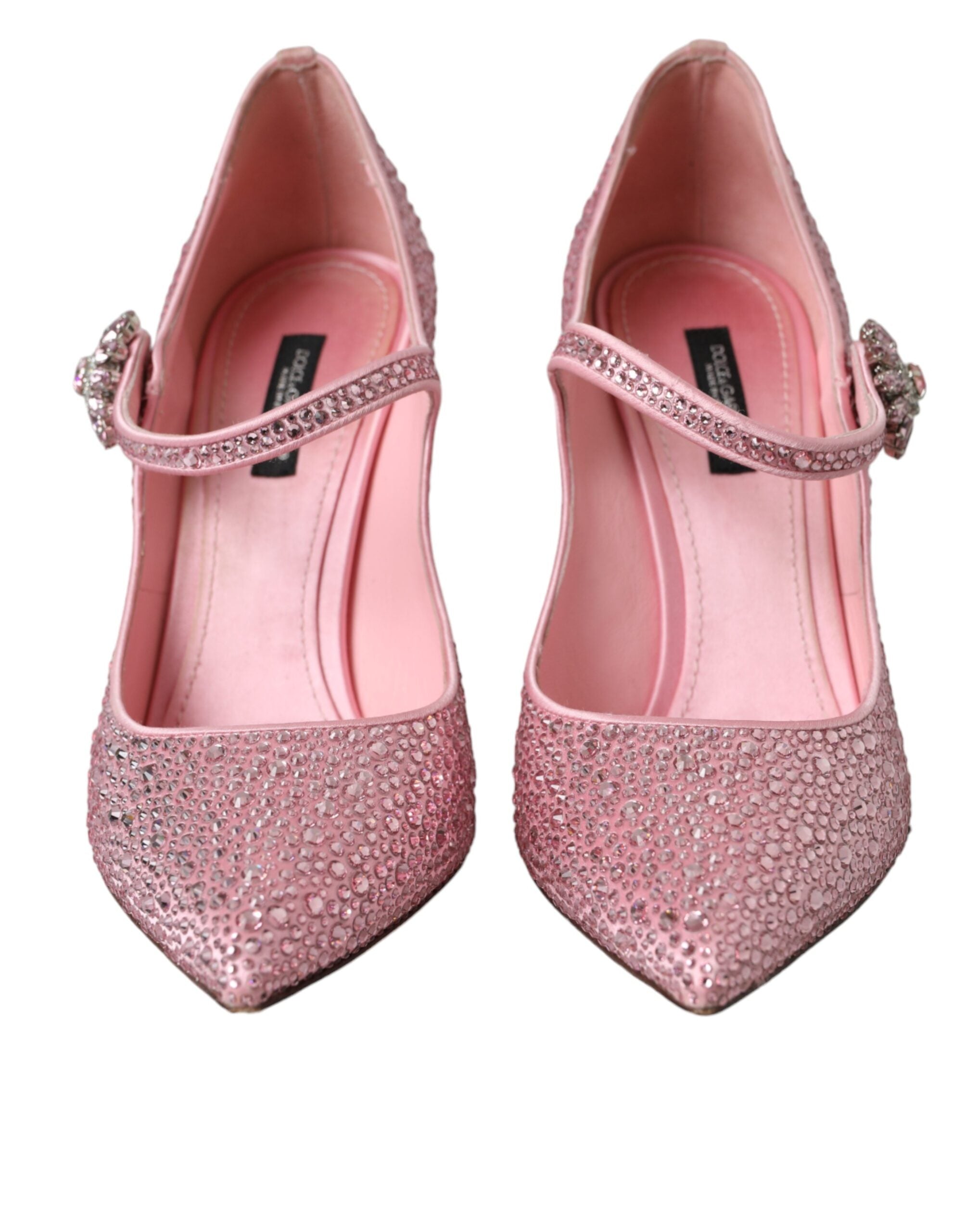 Dolce & Gabbana Pink Strass Crystal Heels Pumps Shoes -   -  Dolce & Gabbana. Dolce & Gabbana Pink Strass Crystal Heels Pumps Shoes -   -  Dolce & Gabbana.