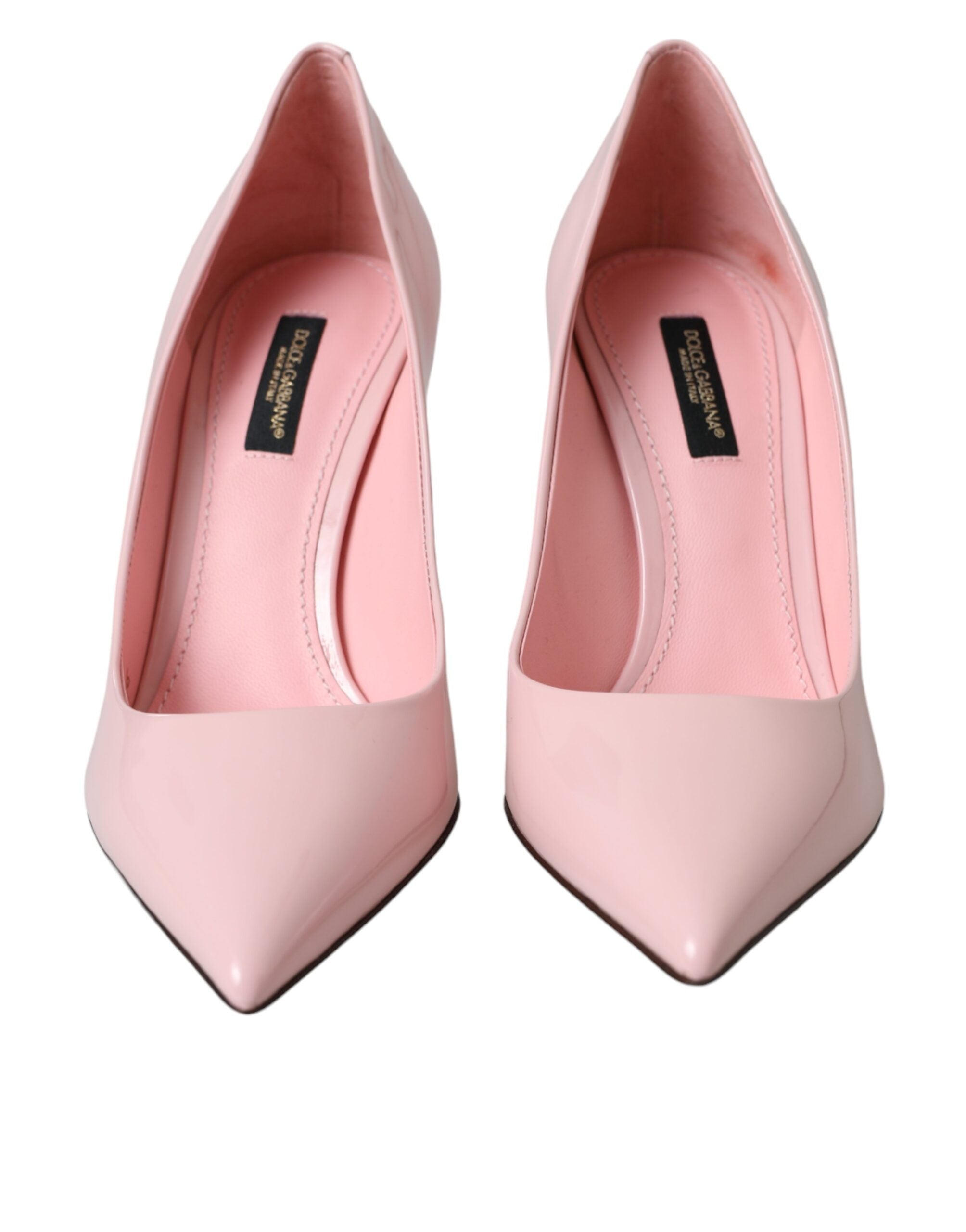 Dolce & Gabbana Light Pink Patent Leather Pumps Heels Shoes -   -  Dolce & Gabbana. Dolce & Gabbana Light Pink Patent Leather Pumps Heels Shoes -   -  Dolce & Gabbana.