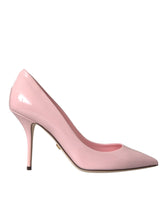 Dolce & Gabbana Light Pink Patent Leather Pumps Heels Shoes -   -  Dolce & Gabbana.