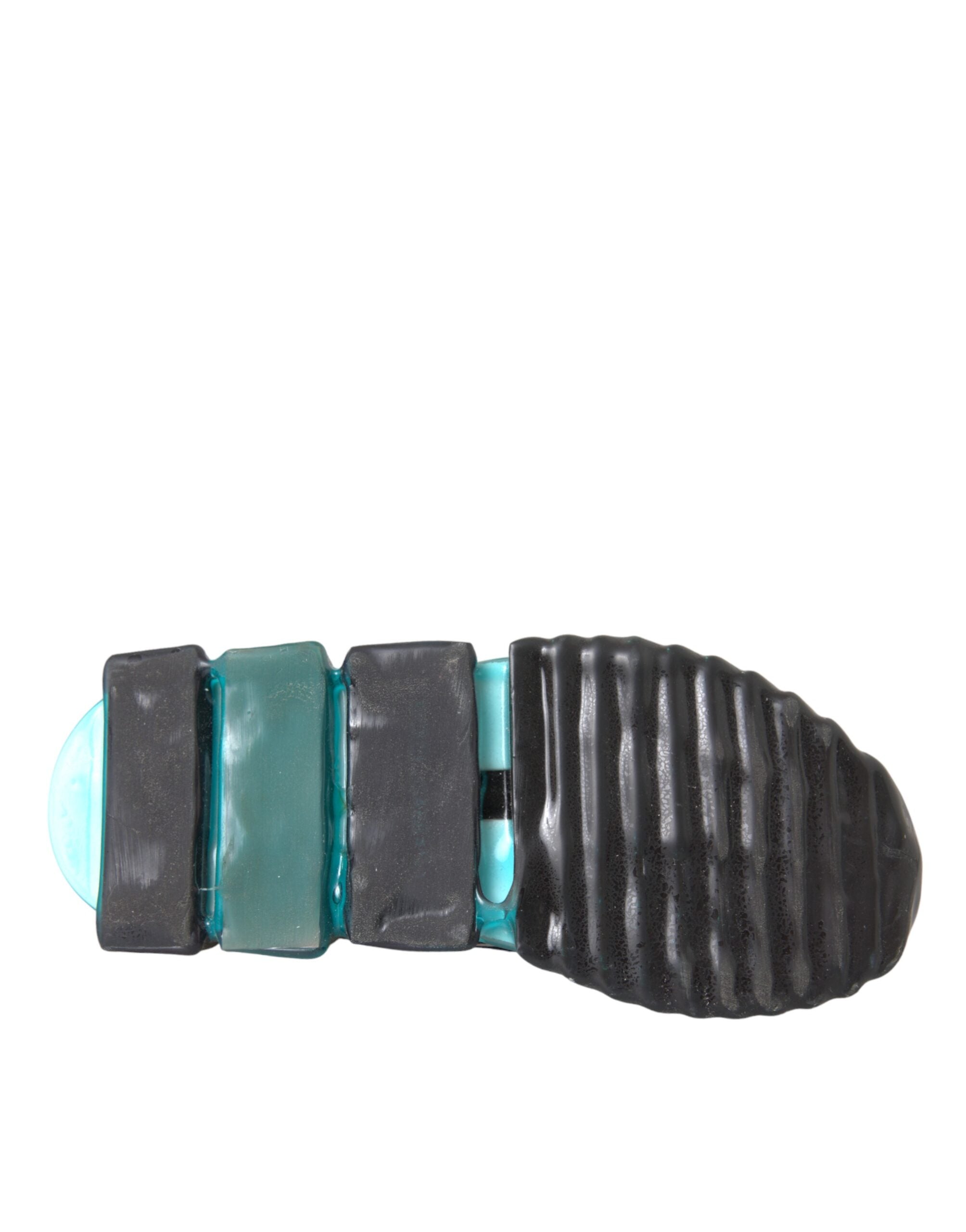 Dolce & Gabbana Black White Blue Slip On Sorrento Sneakers Shoes -   -  Dolce & Gabbana. Dolce & Gabbana Black White Blue Slip On Sorrento Sneakers Shoes -   -  Dolce & Gabbana.