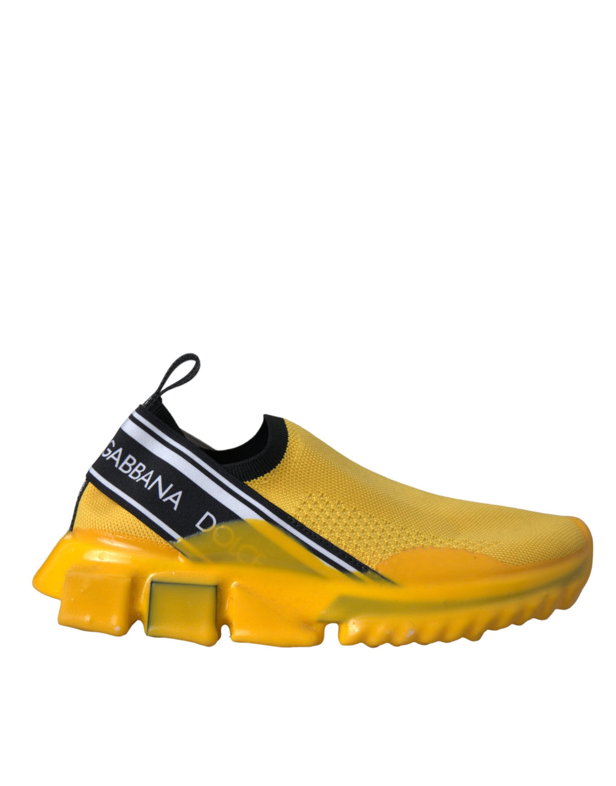 Dolce & Gabbana Yellow Sorrento Slip On Sneakers Women Shoes -   -  Dolce & Gabbana.
