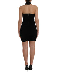 Dolce & Gabbana Black Cut Out Sleeveless Bodycon Mini Dress -   -  Dolce & Gabbana.