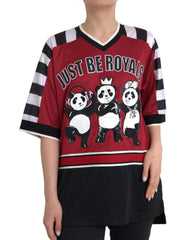 Dolce & Gabbana Multicolor Royals Panda Oversized T-shirt -   -  Dolce & Gabbana.