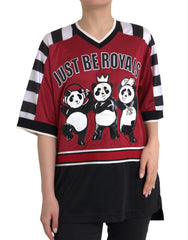 Dolce & Gabbana Multicolor Royals Panda Oversized T-shirt -   -  Dolce & Gabbana.