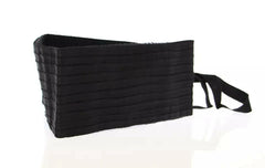 Dolce & Gabbana Black Silk Womens Waist Cummerbund -   -  Dolce & Gabbana.