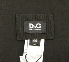 Dolce & Gabbana Black Silk Womens Waist Cummerbund -   -  Dolce & Gabbana.