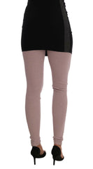 Dolce & Gabbana Pink Stretch Waist Tights Stockings - - Dolce & Gabbana.