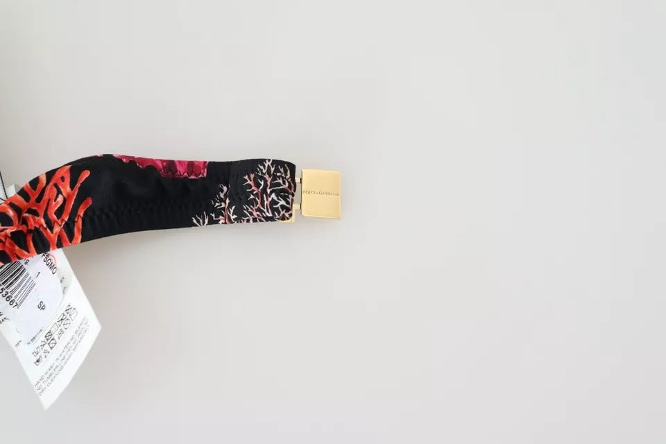 Dolce & Gabbana Black Corals Print Swimsuit Beachwear Bikini Top -   -  Dolce & Gabbana. Dolce & Gabbana Black Corals Print Swimsuit Beachwear Bikini Top -   -  Dolce & Gabbana.