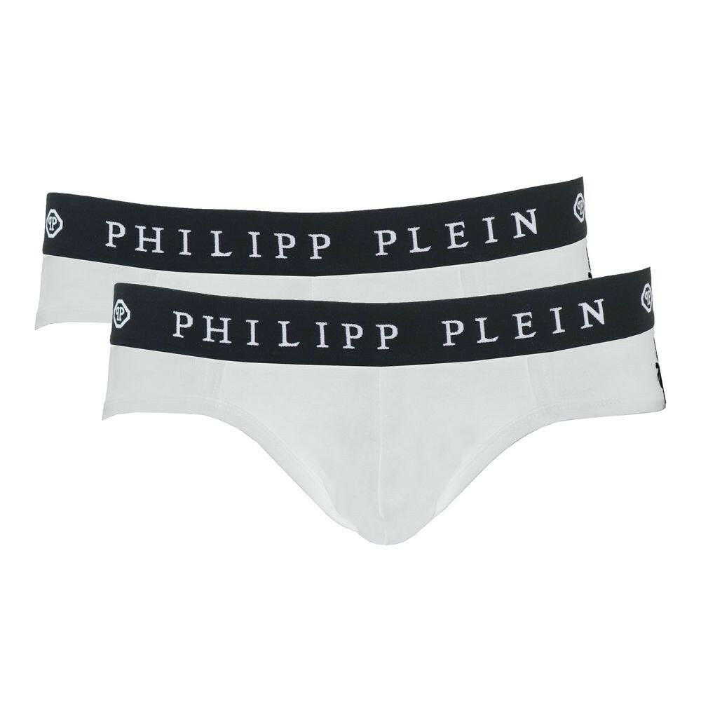 Philipp Plein White Cotton Men Boxer Short -   -  Philipp Plein.