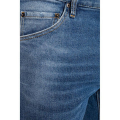 Dsquared² Blue Cotton Men's Distressed Jean -   -  Dsquared².