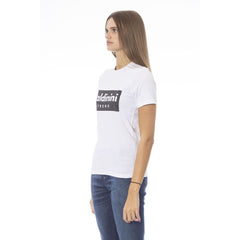 Baldinini Trend White Cotton Women Top -   -  Baldinini Trend.