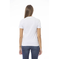 Baldinini Trend White Cotton Women Top -   -  Baldinini Trend.