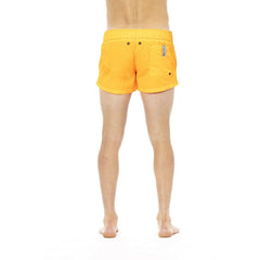 Bikkembergs Orange Polyamide Men Swim Short -   -  Bikkembergs.