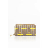 Trussardi Beige Leather Women Wallet -   -  Trussardi.