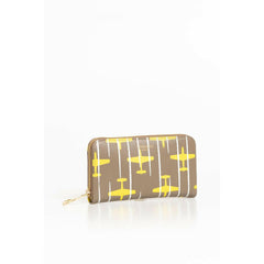 Trussardi Beige Leather Women Wallet -   -  Trussardi.