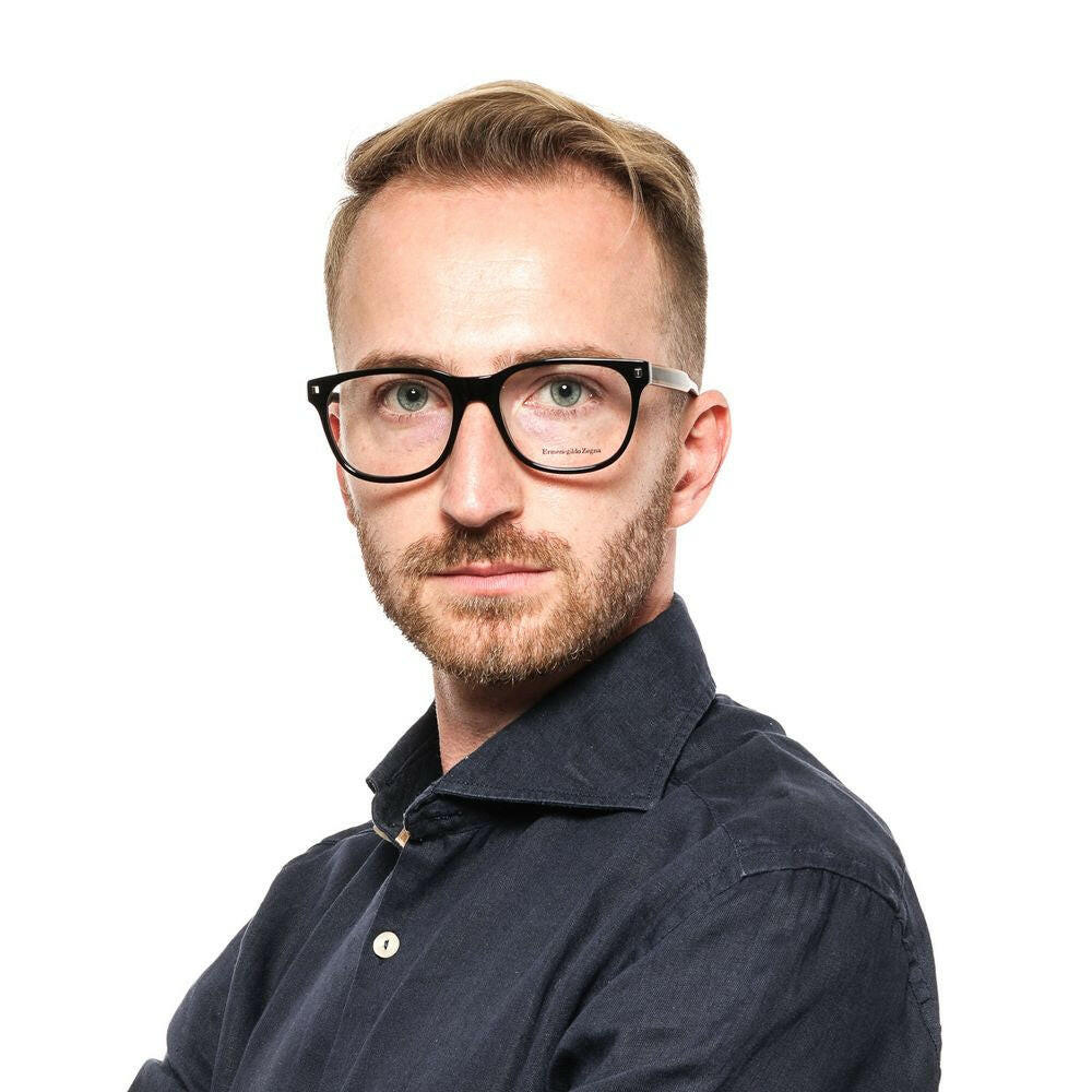 Ermenegildo Zegna Black Men Glasses Frame -   -  Ermenegildo Zegna. Ermenegildo Zegna Black Men Glasses Frame -   -  Ermenegildo Zegna.